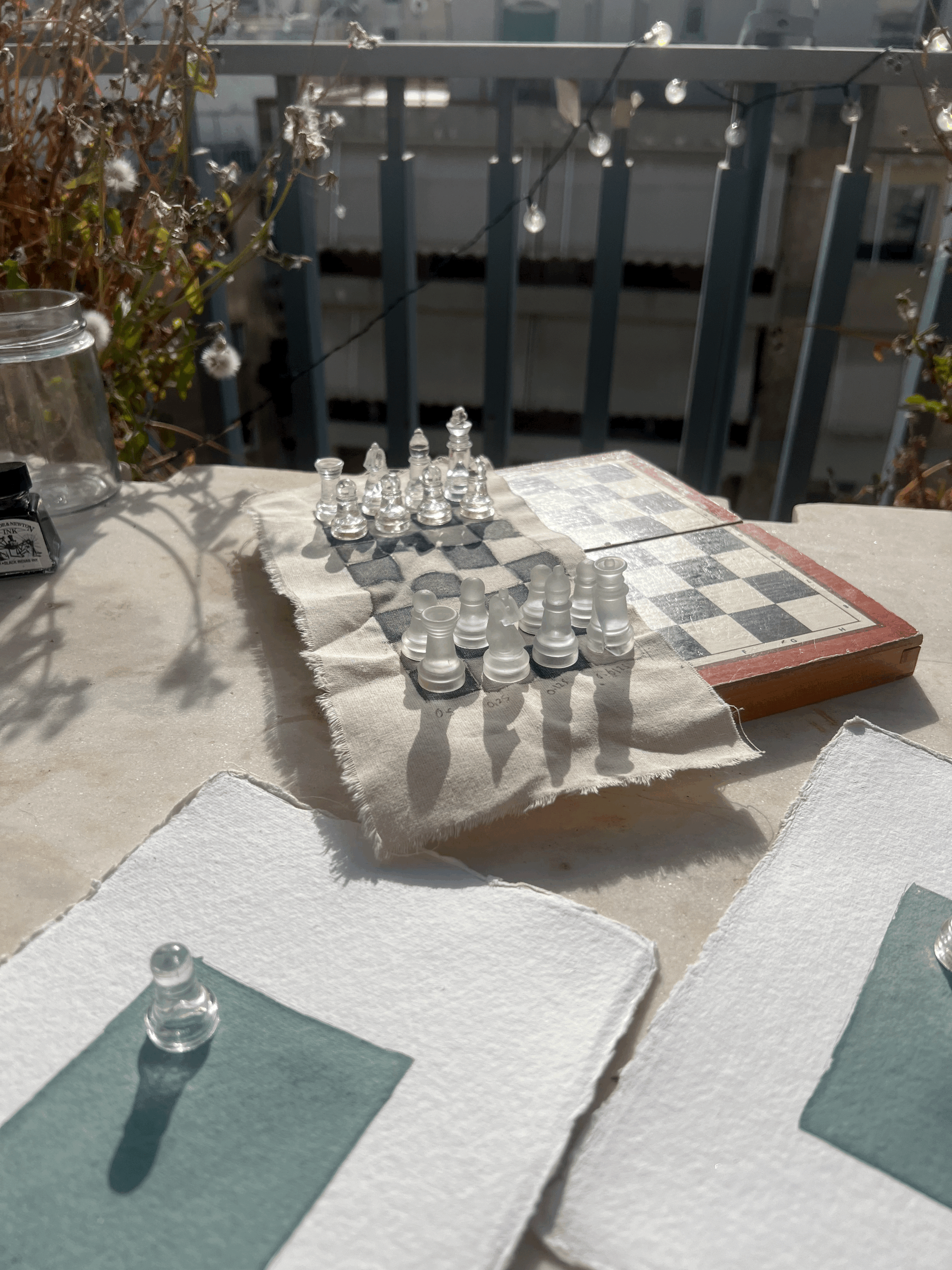12 games of chess (eventually)