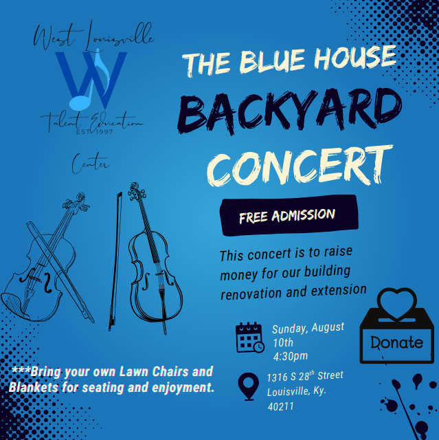 August Back Yard Concert (Fundraiser)