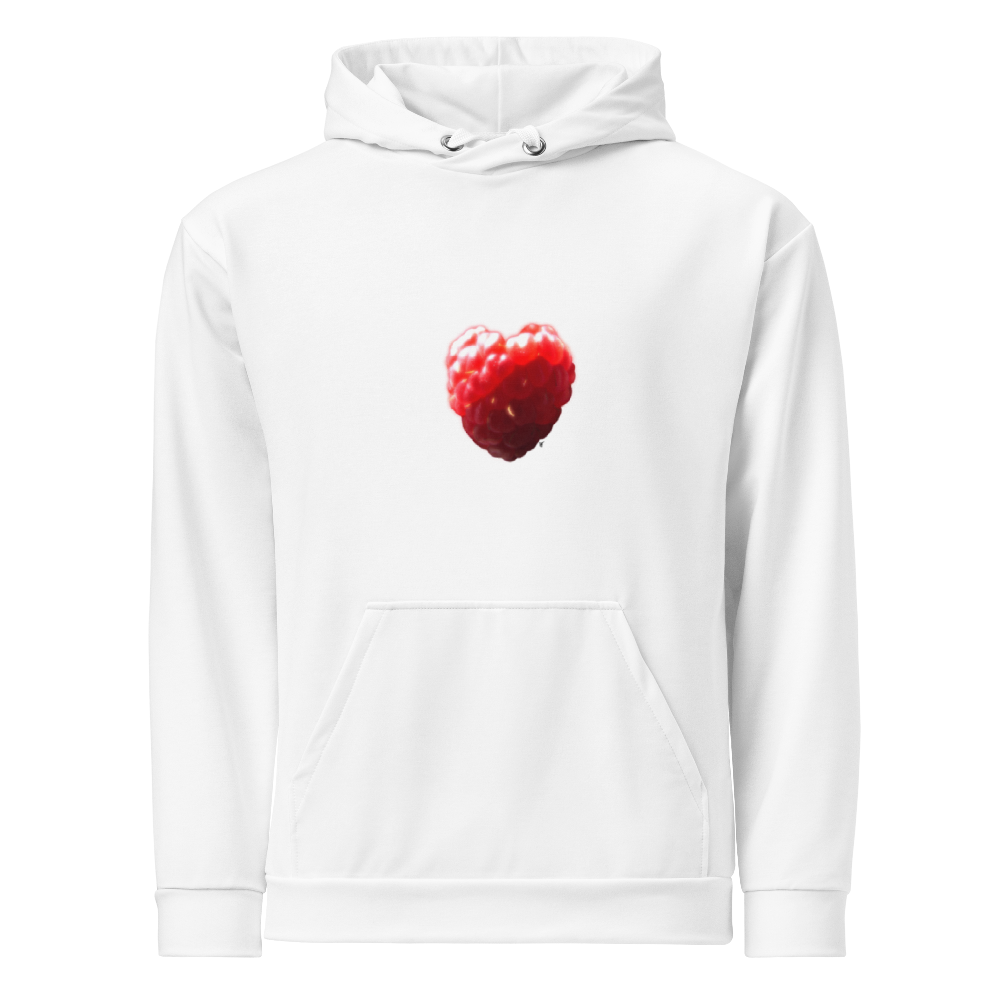 Raspberry Heart Hoodie