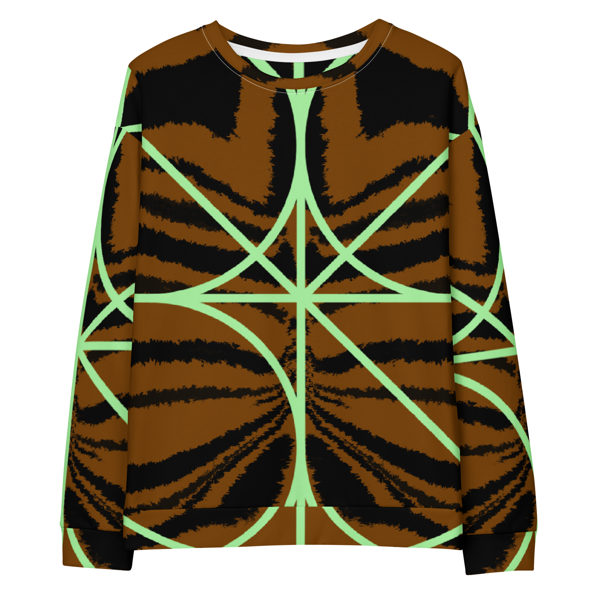 Tiger Print Sweatshirt