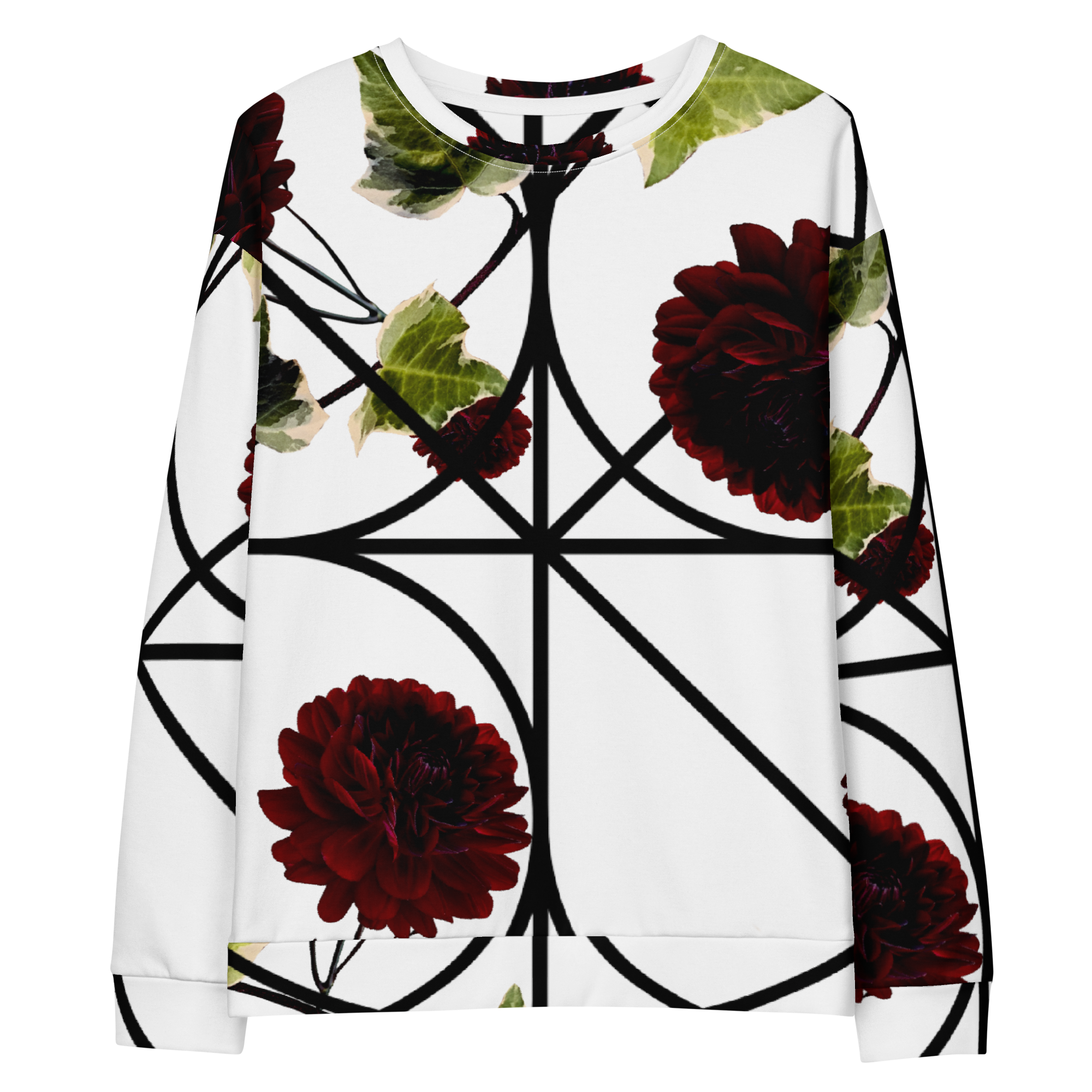 Red Dahlia Sweatshirt