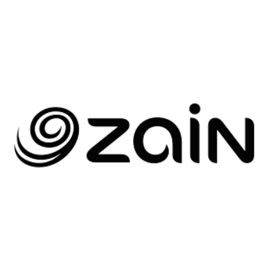 Zain logo.