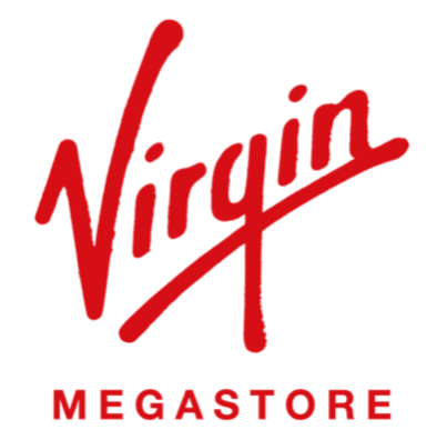 Virgin Megastore logo.