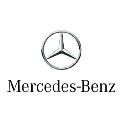 Mercedes-Benz logo.