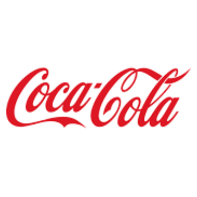 Coca-Cola logo.