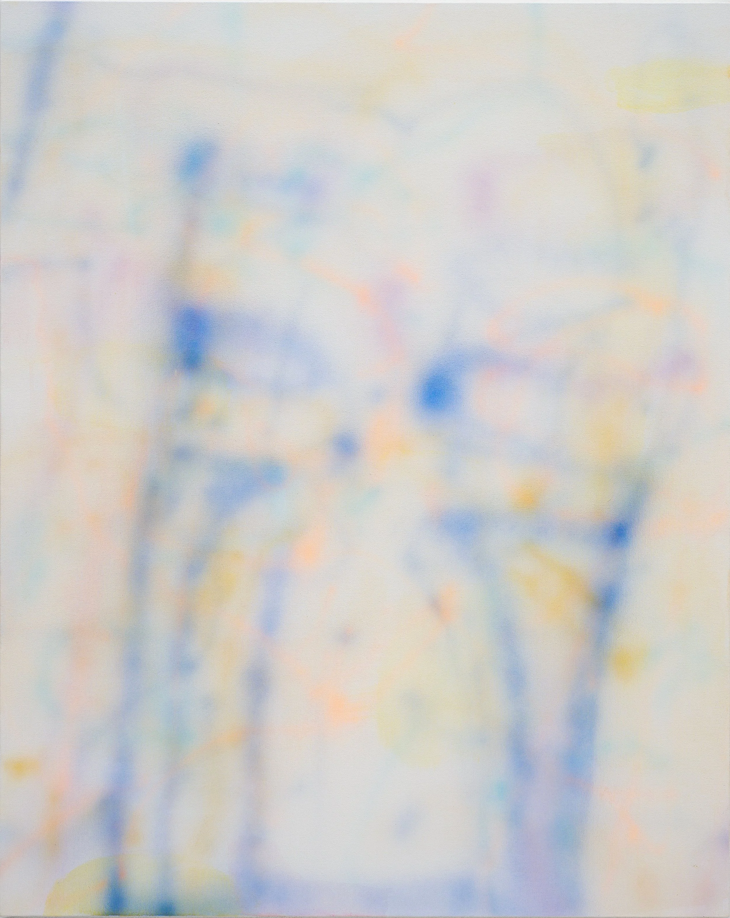 "Fainting into silence" 2025 100x80cm