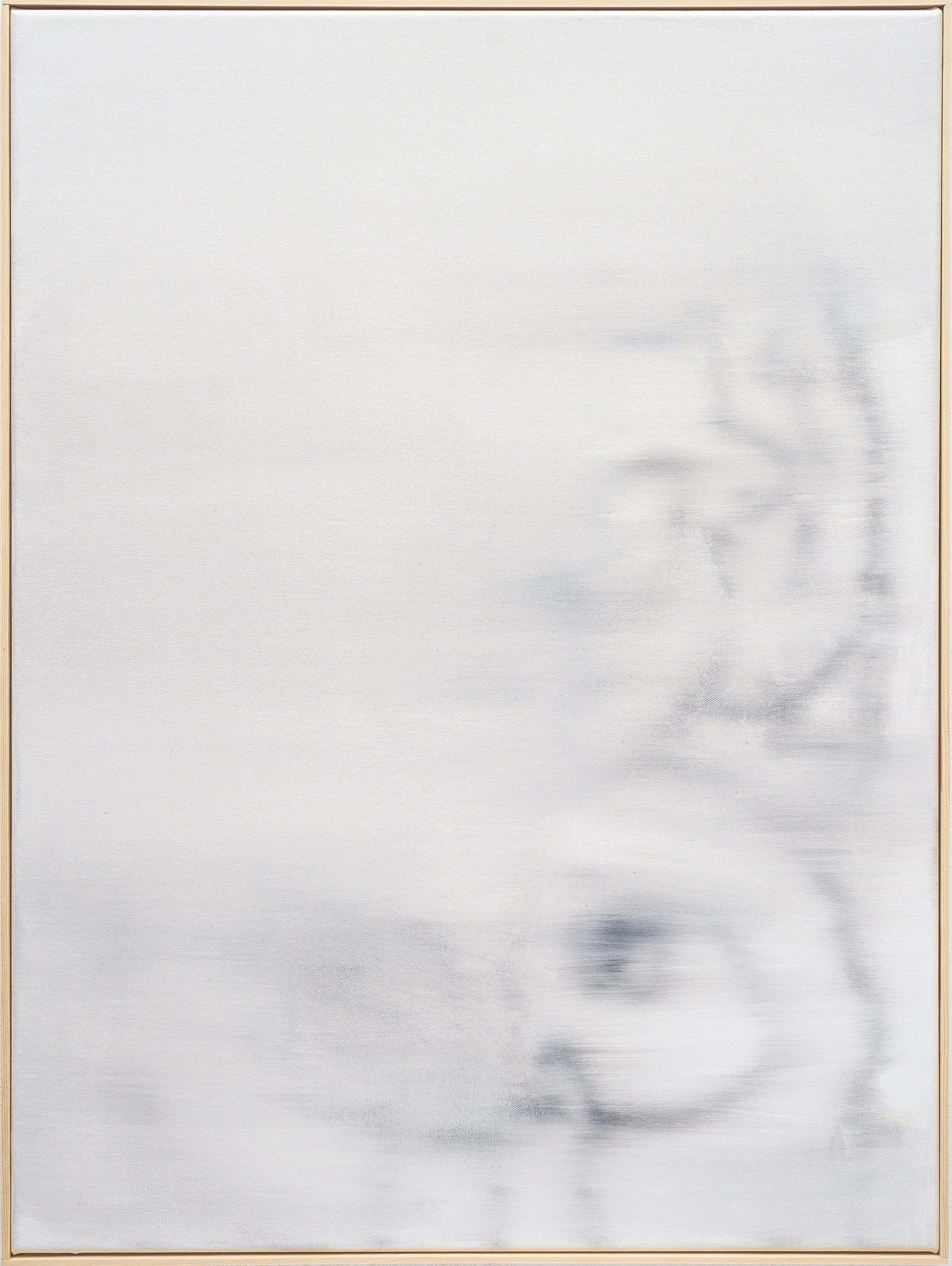 "Dissolving into silence" 102x82cm