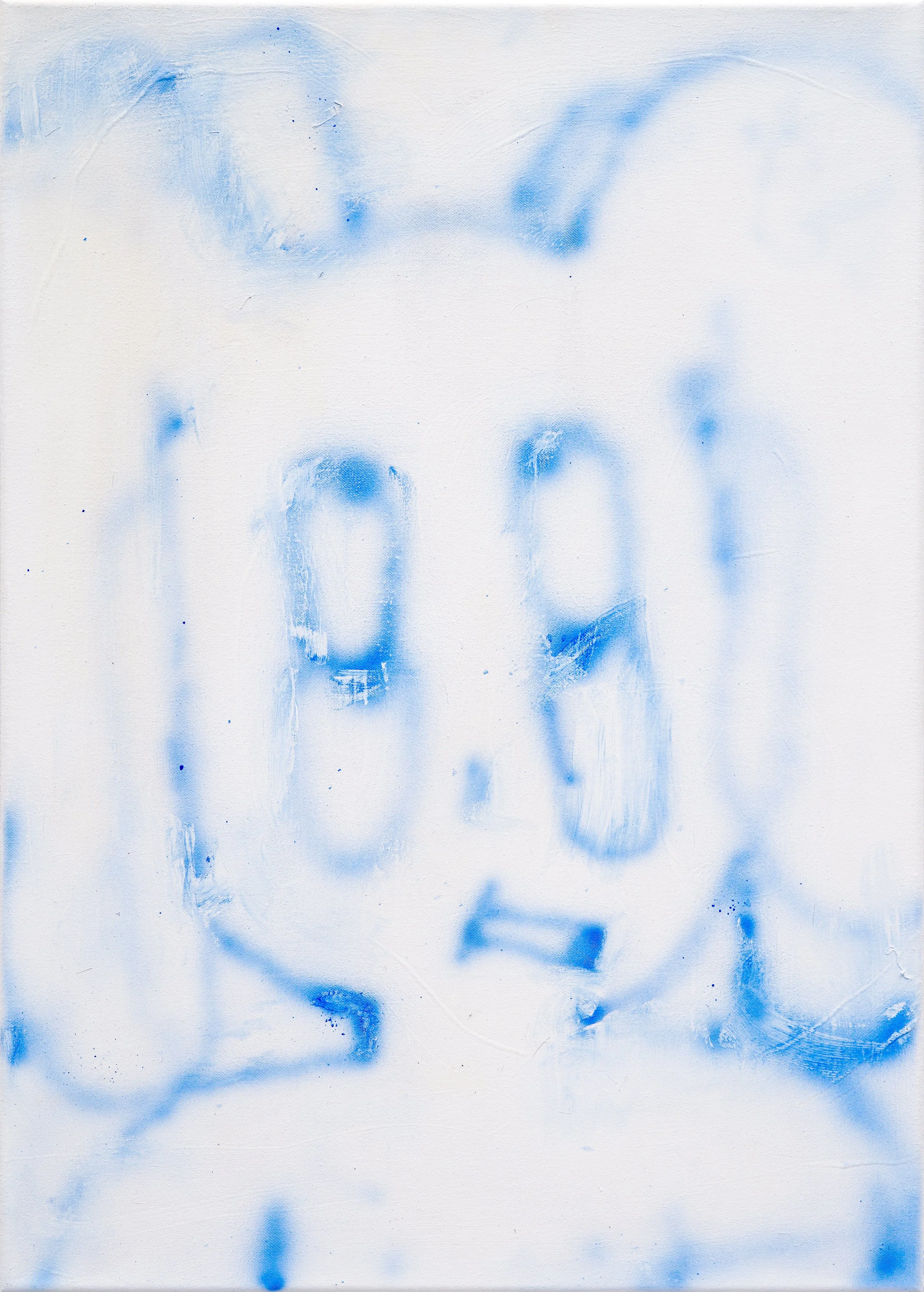 "Whiteout I" 70x50cm