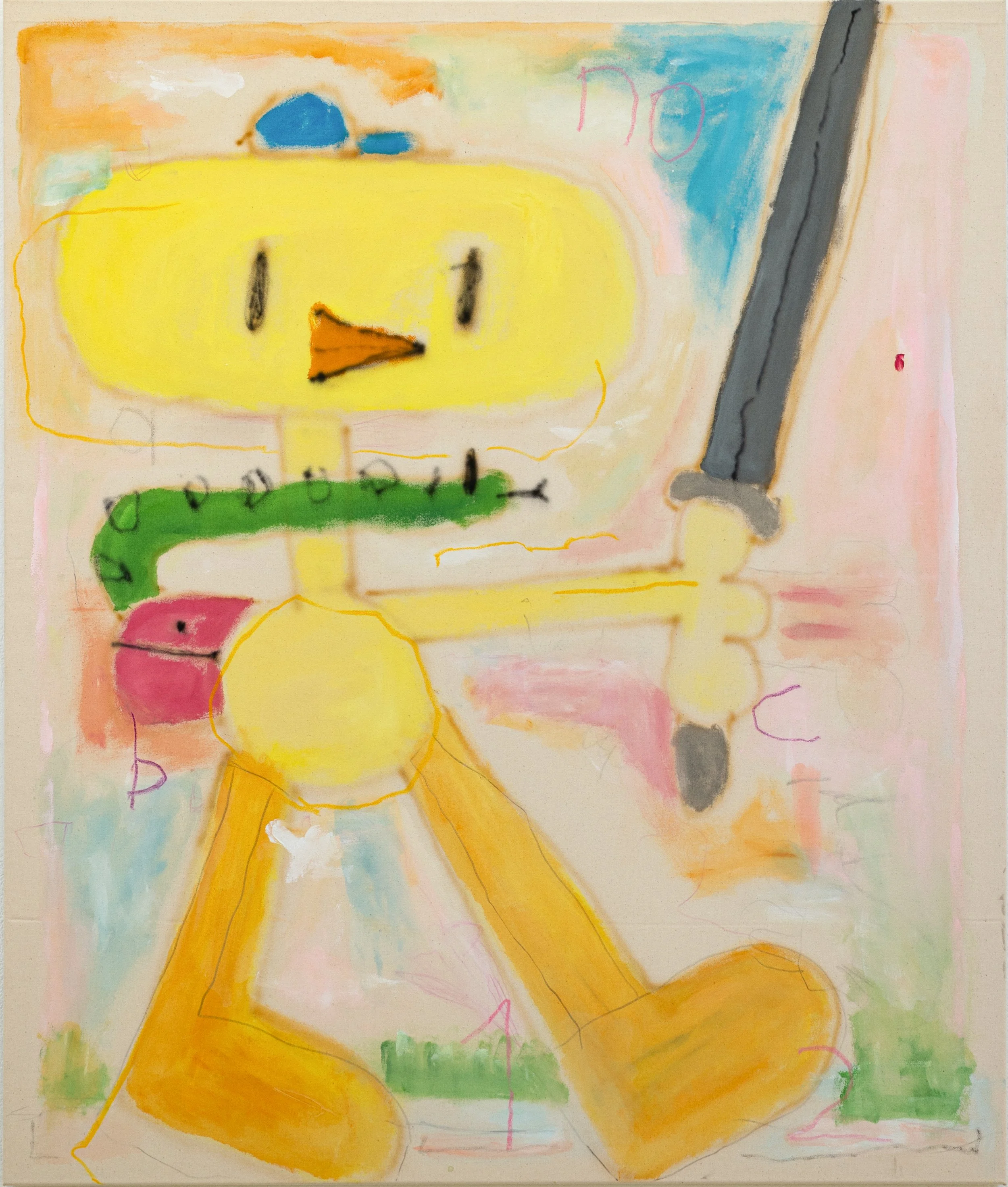 "No where to go" 150x100cm