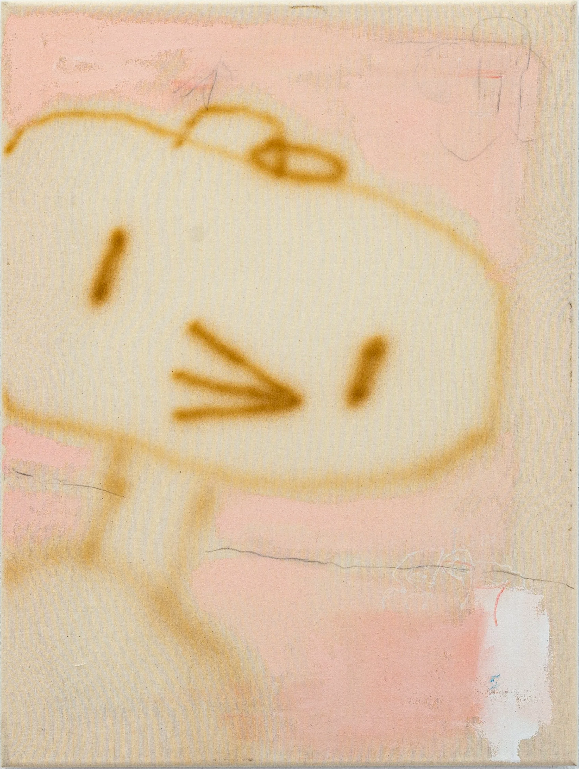 "Staring into the void II" 60x50cm