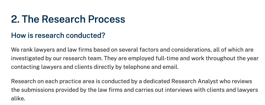 Client Feedback for Legal Rankings: What You Need to Know