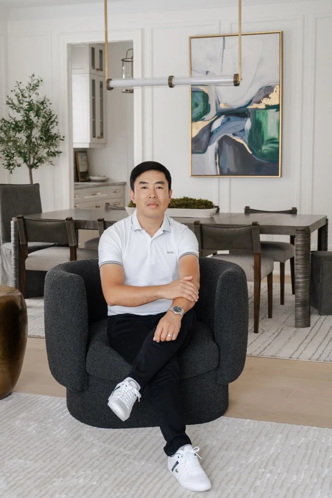 Owner of Tan Construction, Eric Tan