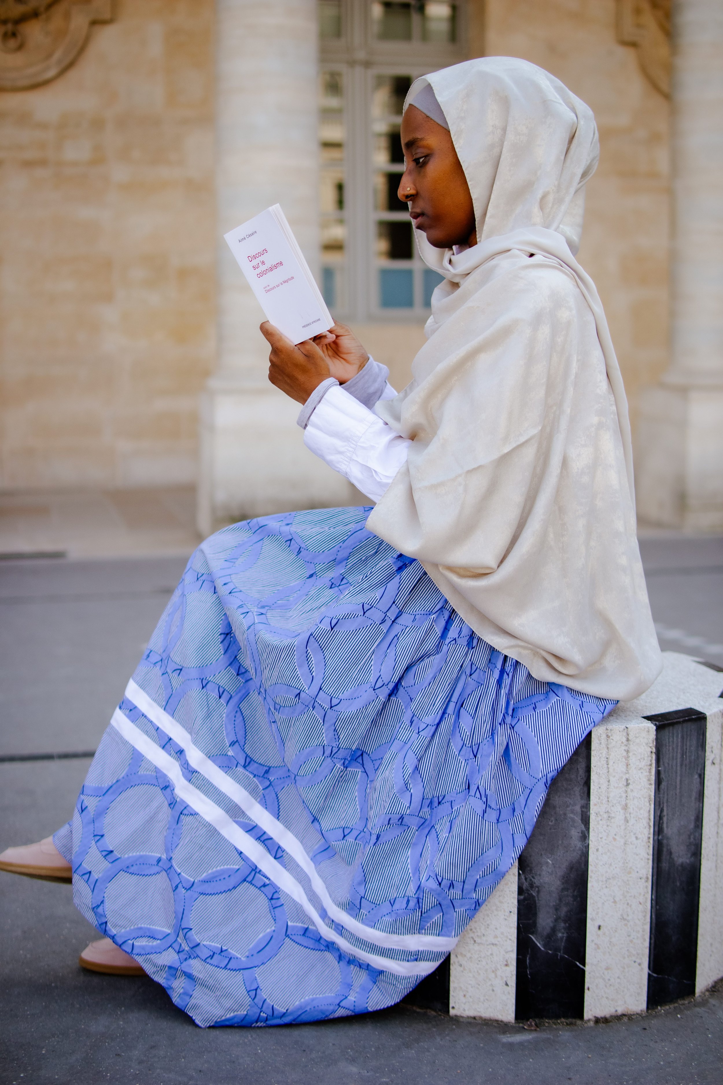 La lectrice. Nassuria Mohamed.