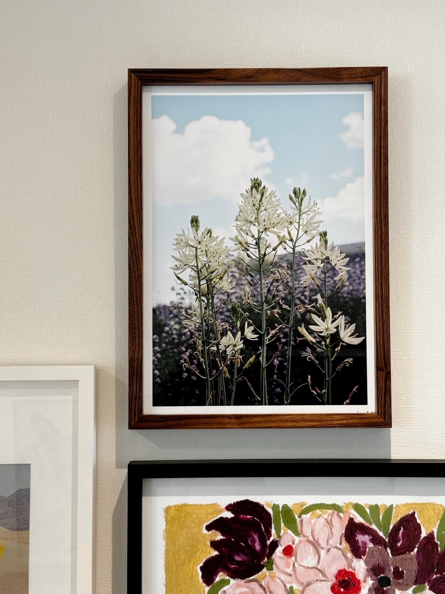 Les comparto c&oacute;mo se ve una de las piezas que se llevaron en diciembre, ya instalada en su nuevo hogar.

&ldquo;Jard&iacute;n M&aacute;gico&rdquo; &mdash; primera impresi&oacute;n en papel Aurora White 100% algod&oacute;n, libre de &aacute;cid