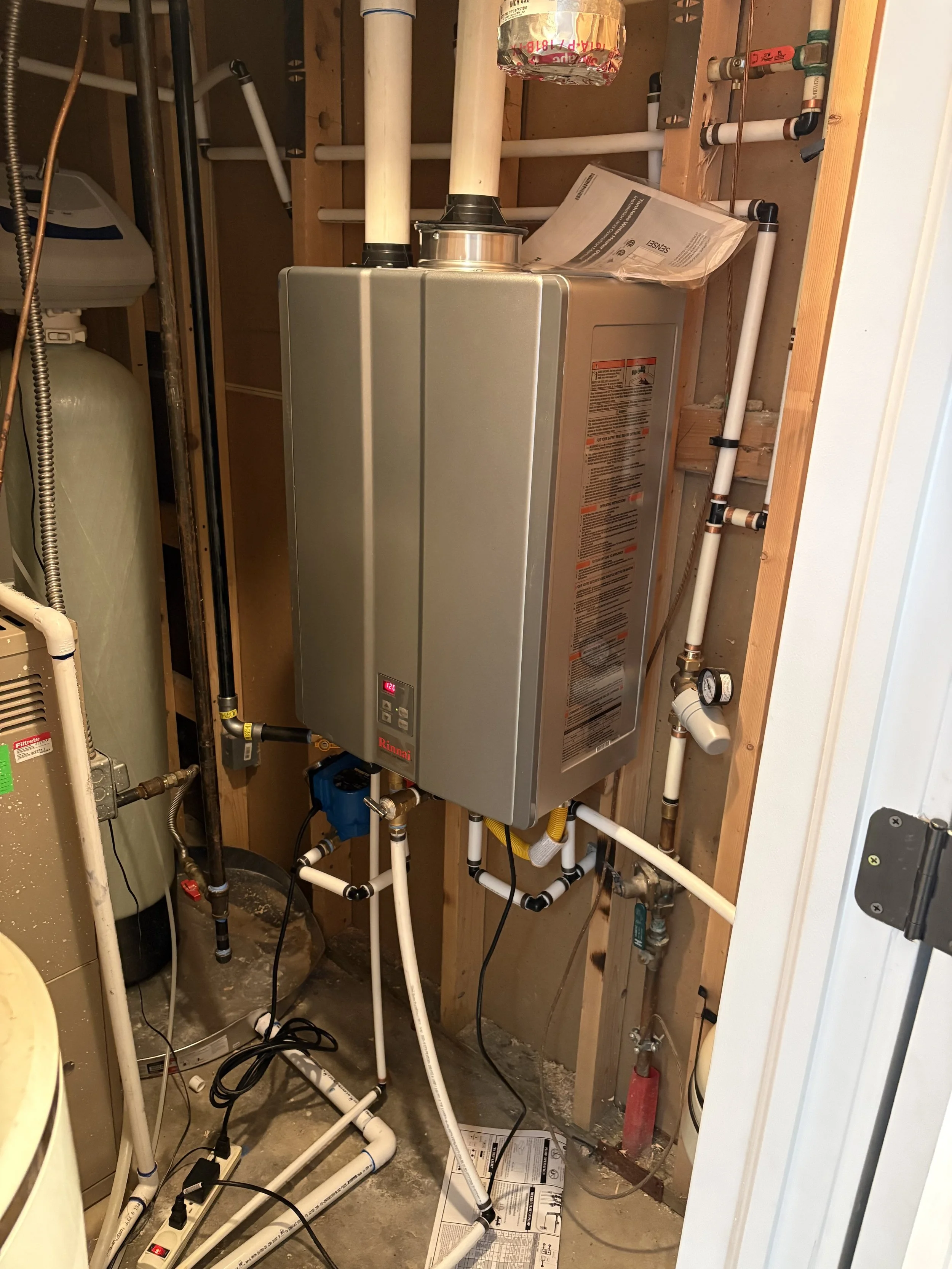 tankless water heater replacement
