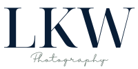 LKW Photography logo with the initials LKW and the word Photography underneath, Minnesota Wedding Photographer