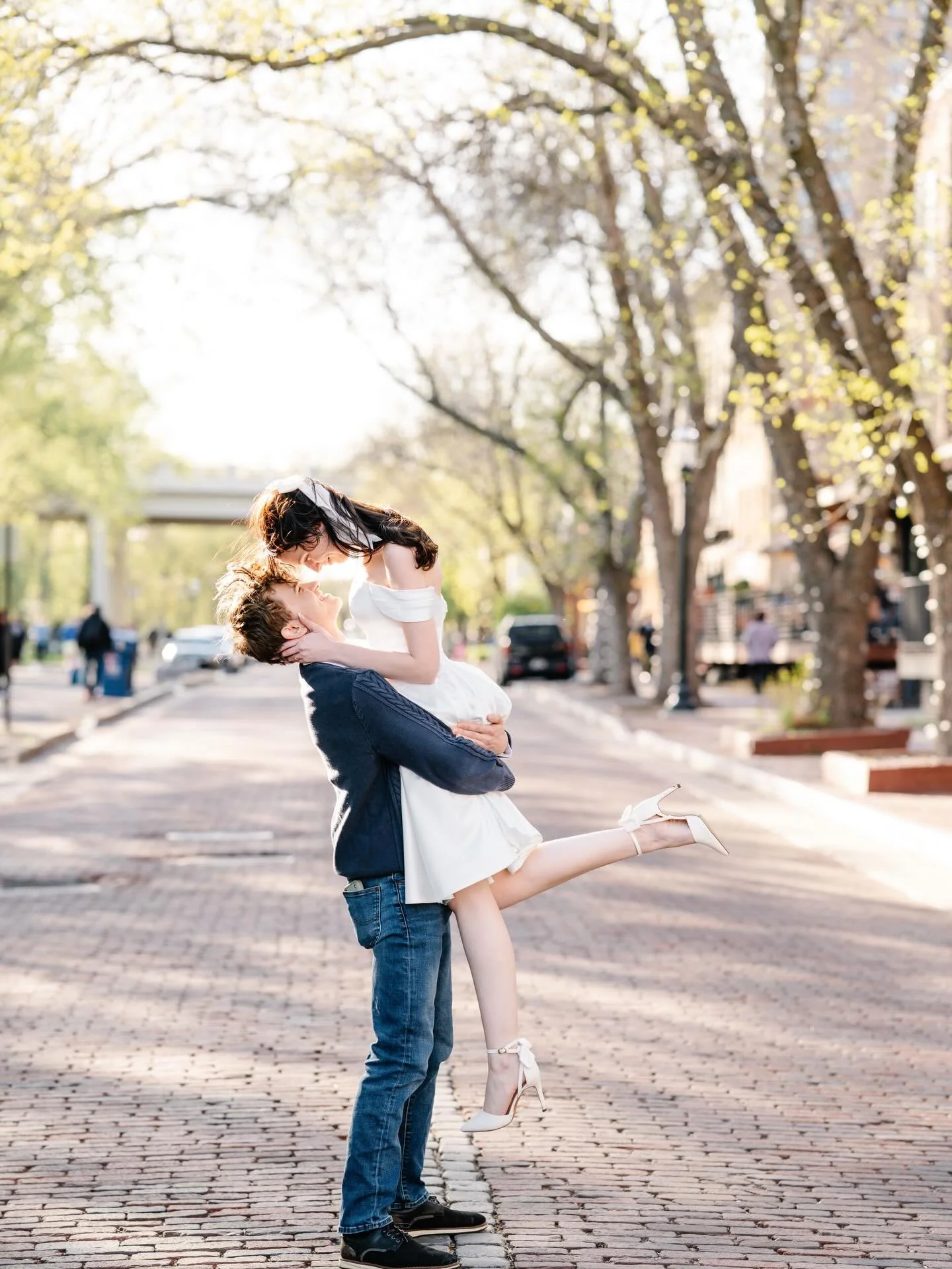 It started in middle school&hellip; and somehow led here.

To cobblestone streets in Minneapolis, quiet glances, and a love that&rsquo;s grown up together over the years.

Kiersten + Tanner, your story is something special. August 2nd is going to be 