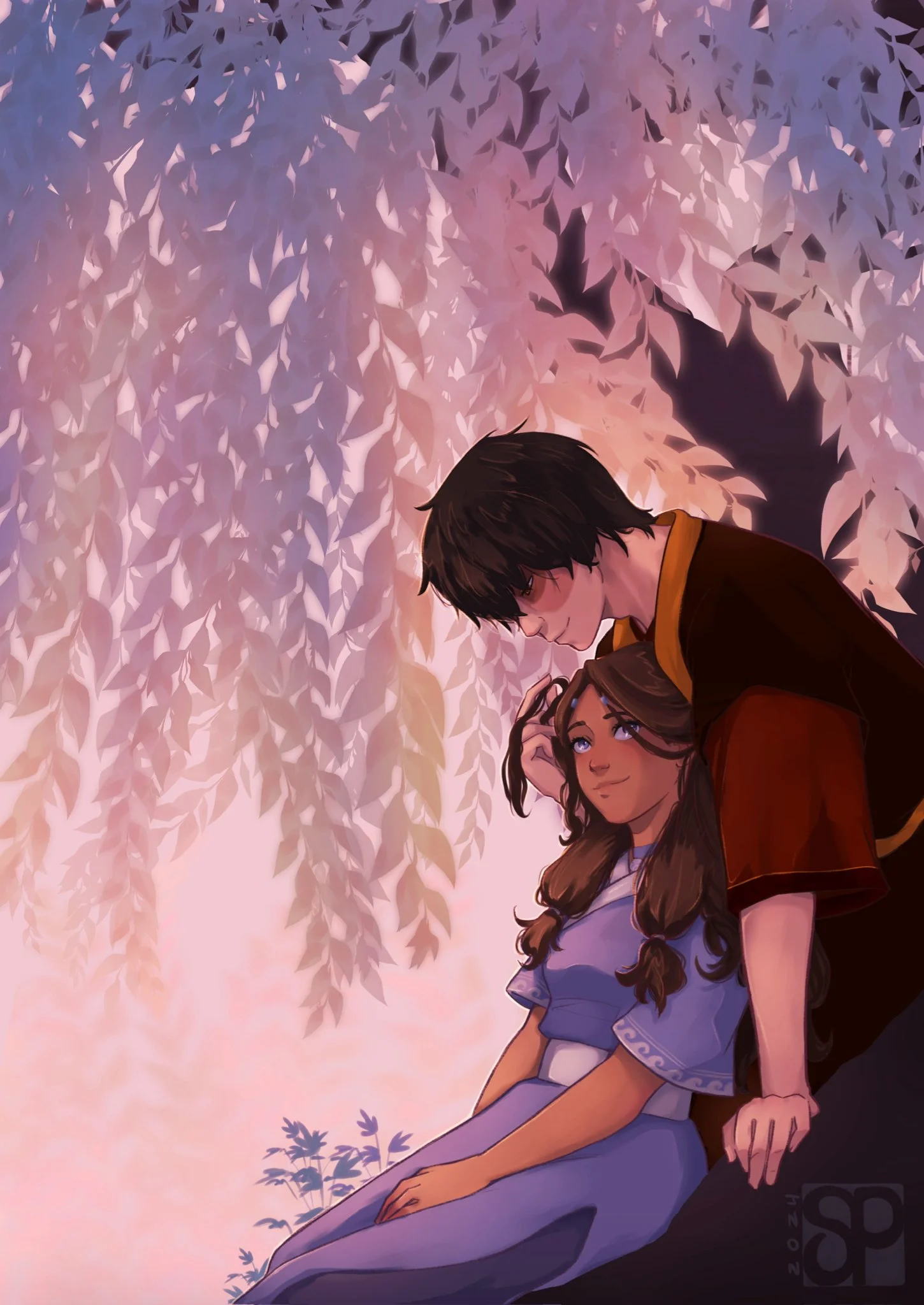 Dusk: Zutara Art Print
