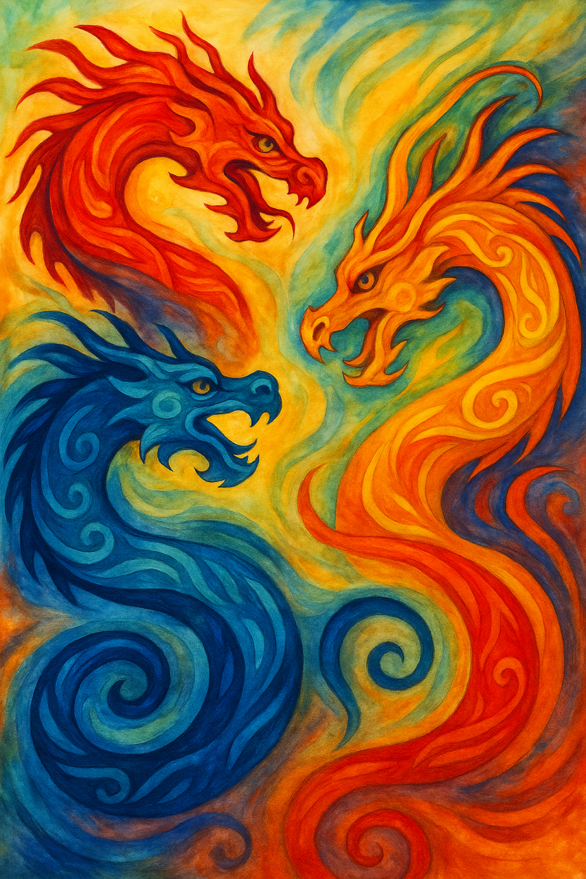 Painting Freely: The Three Dragons That Stop Us (and How Intuition Painting® Sets Us Free)