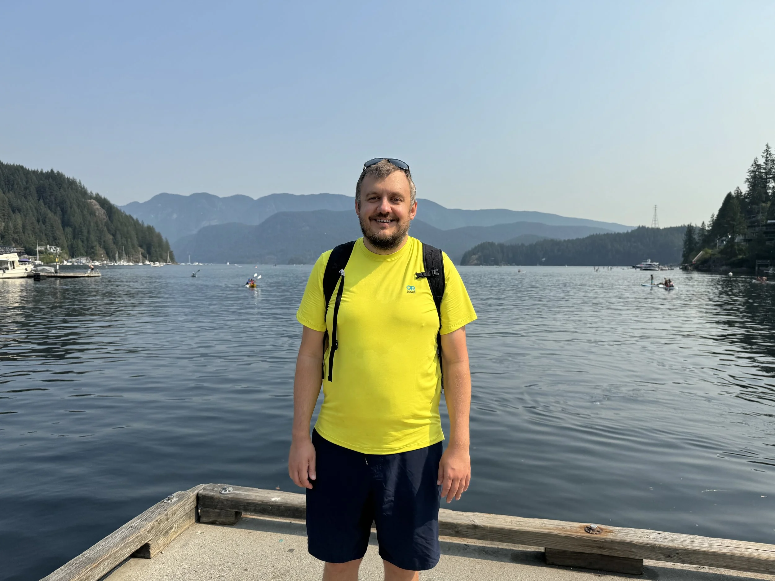 James Hammond the waterfront at Deep Cove