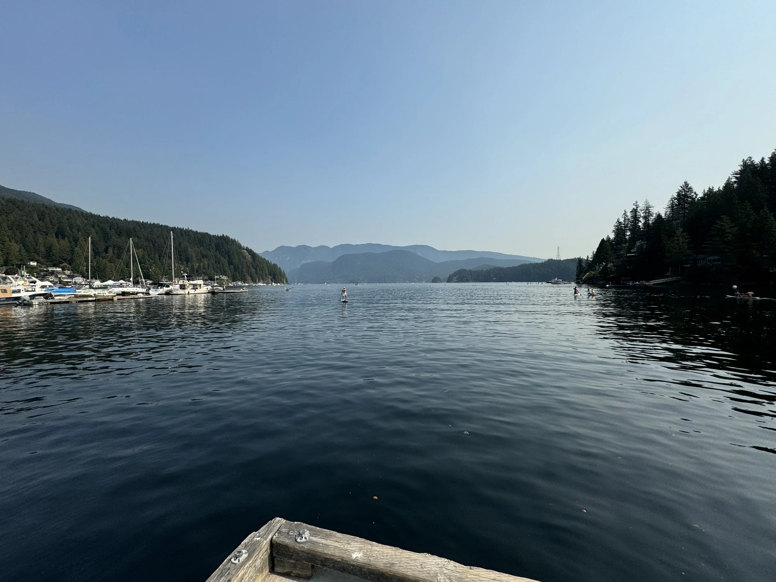 View out to Indian Arm