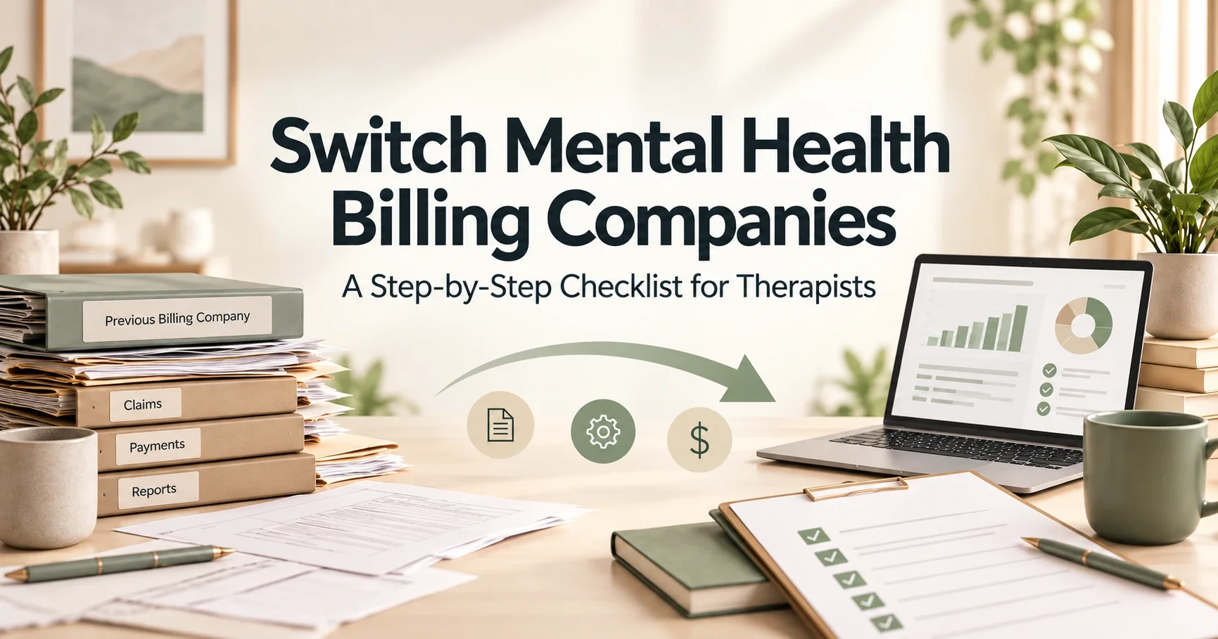 Switching Mental Health Billing Companies: A Step-by-Step Checklist for Therapists