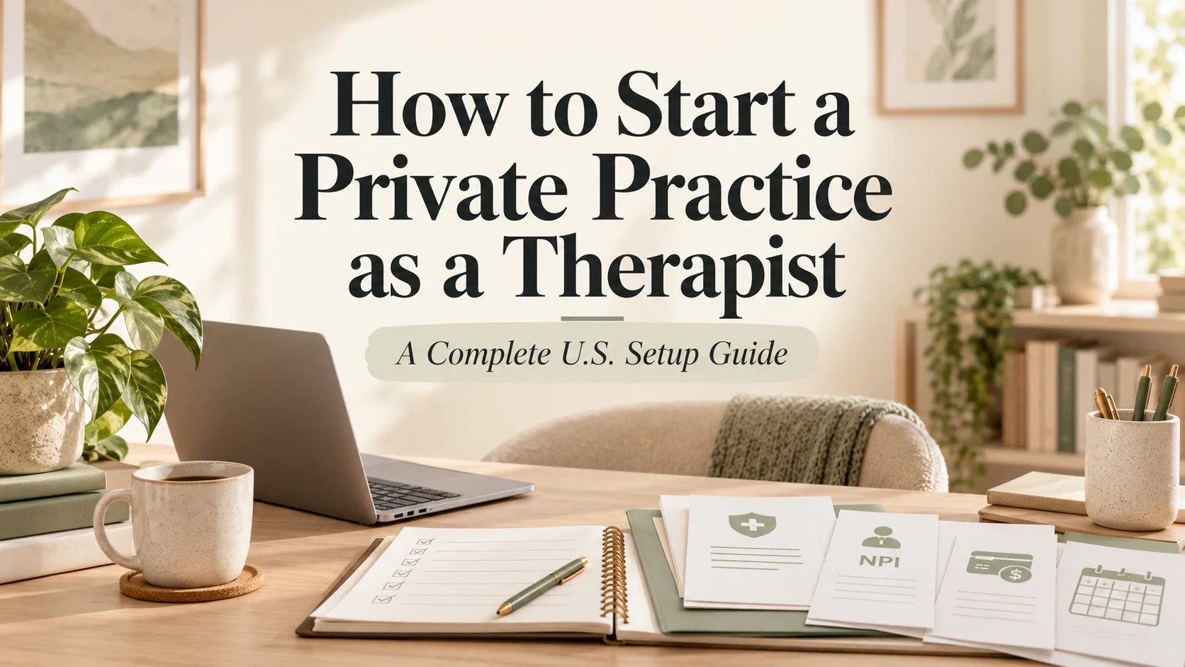 How to Start a Private Practice as a Therapist: A Complete U.S. Setup Guide