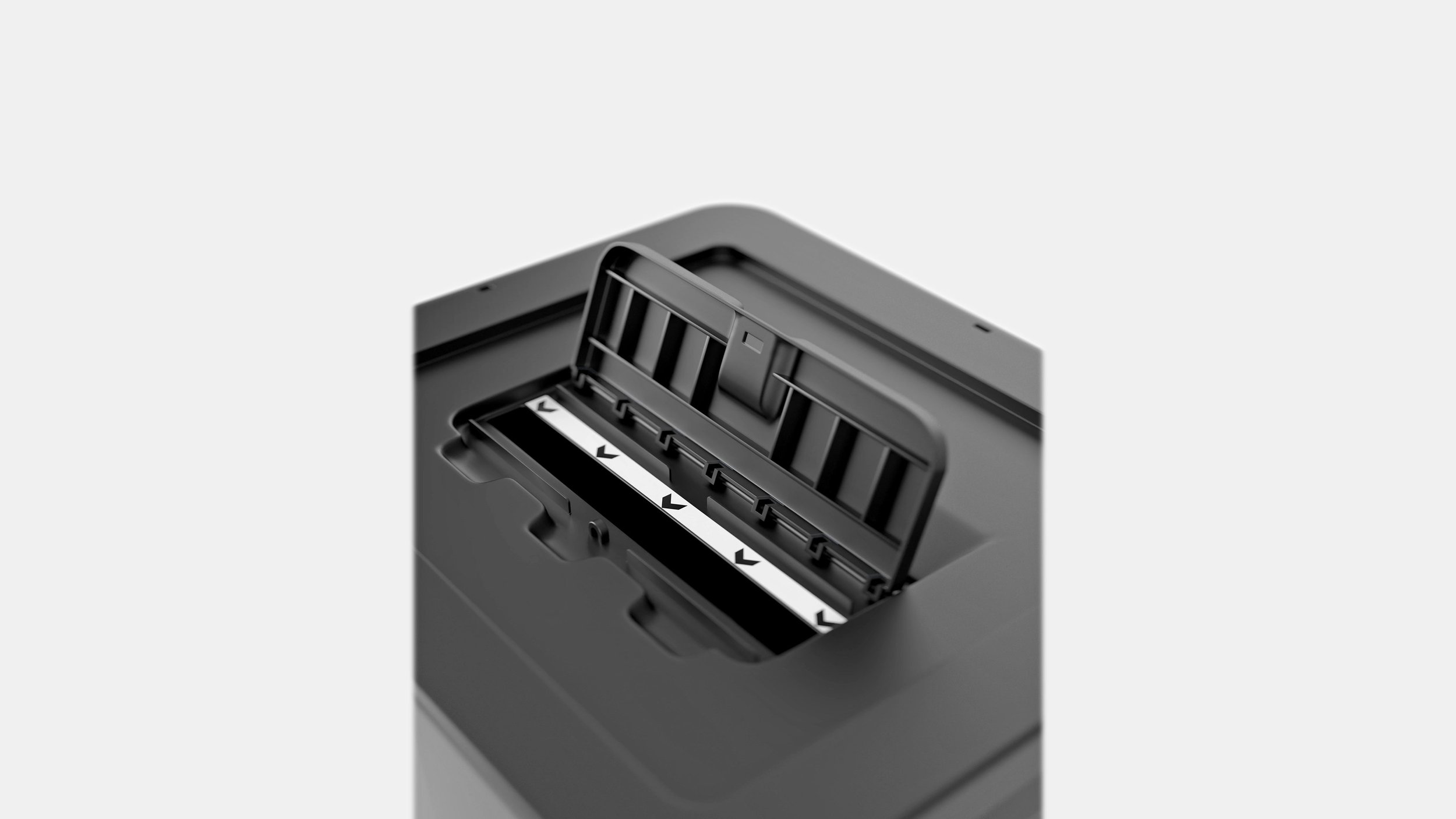 Orion Ballot Box, open lid.
