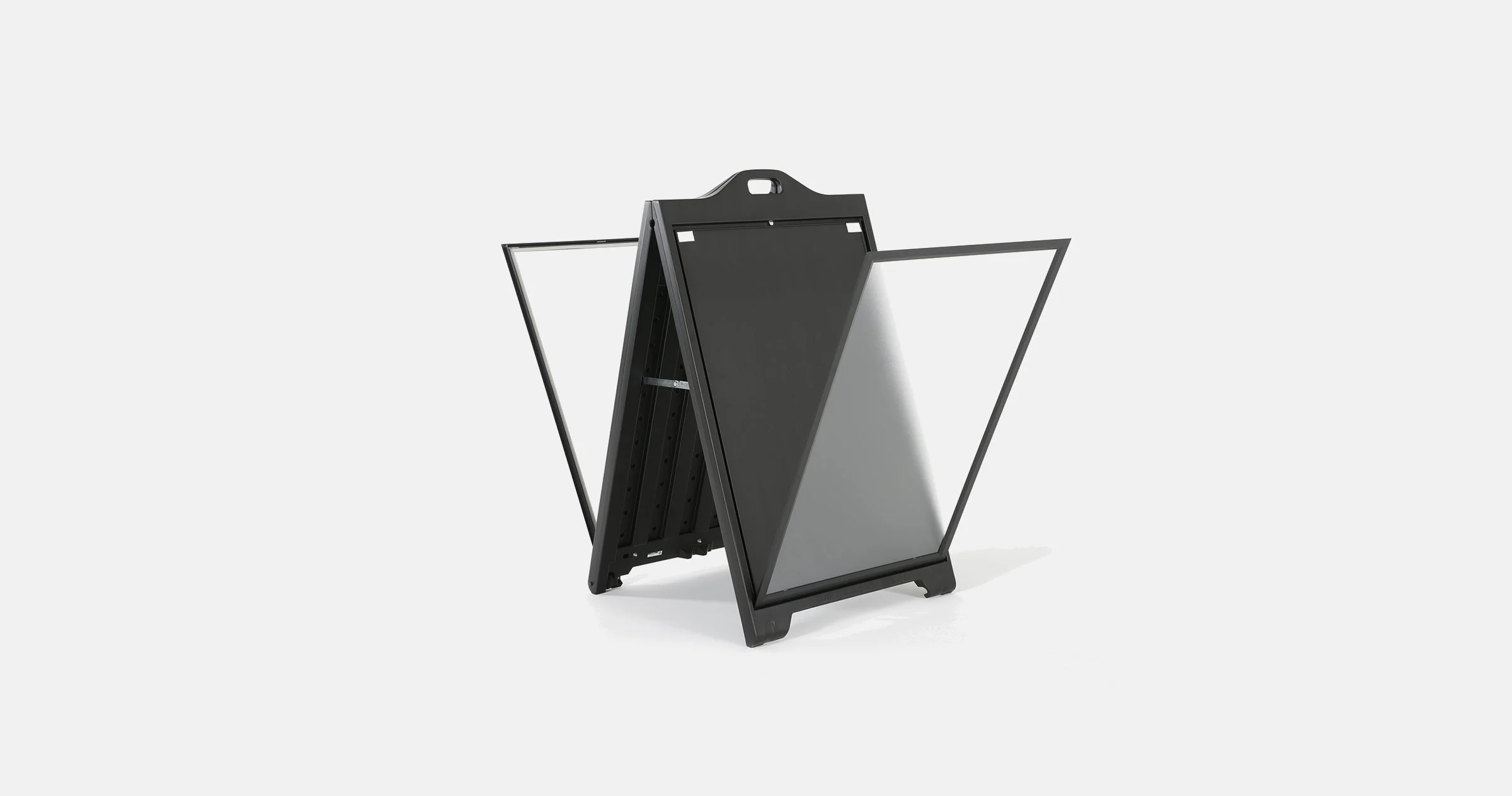 A Pakflatt Exterior A-Frame Sign for directing or giving information to voters.
