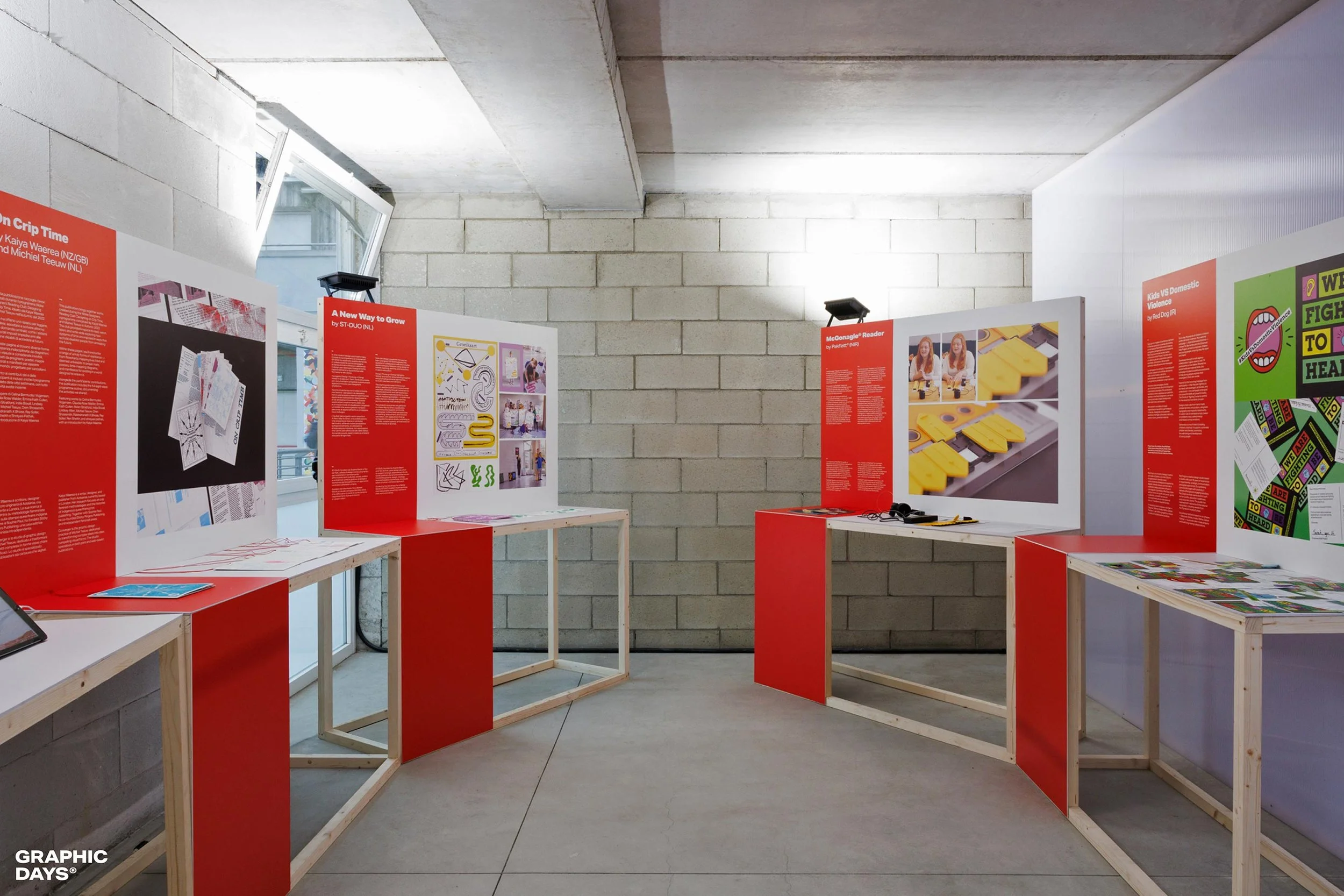 Graphic Days exhibition in Turin, Italy.