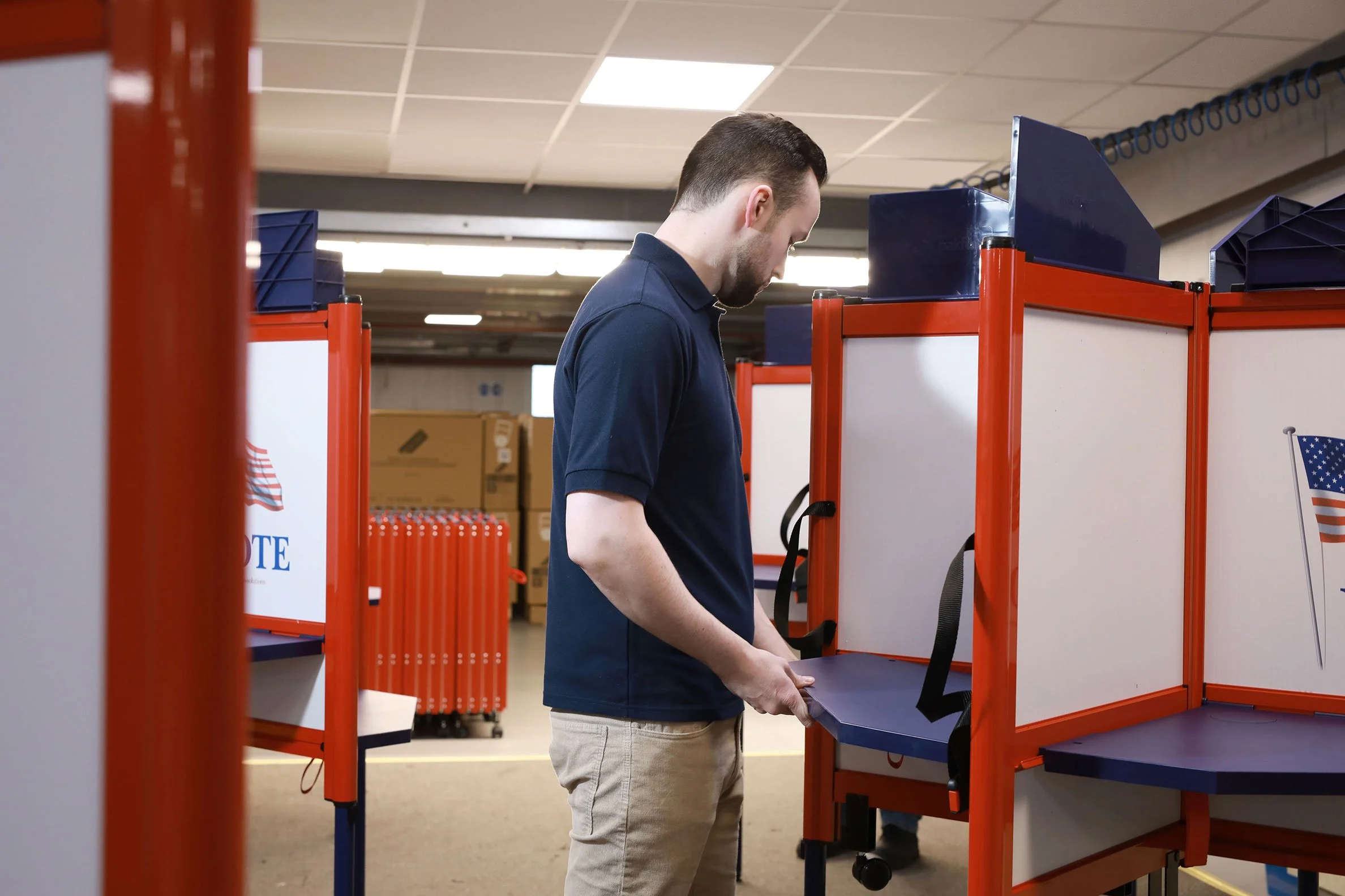 At our factory in Derry/Londonderry.