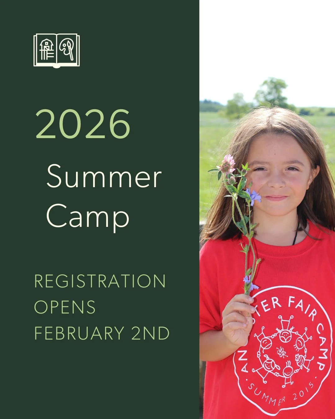 🌞🌻 Ancaster Fair Summer Camp Registration Opens Sunday, February 2 at 9:00 AM! 🌻🌞⁠
⁠
Get ready for a summer of adventure, creativity, and classic Fair fun at Ancaster Fair Summer Camp! 🐄🐑⁠
⁠
Camp runs 9:00 AM &ndash; 4:00 PM and is packed with 