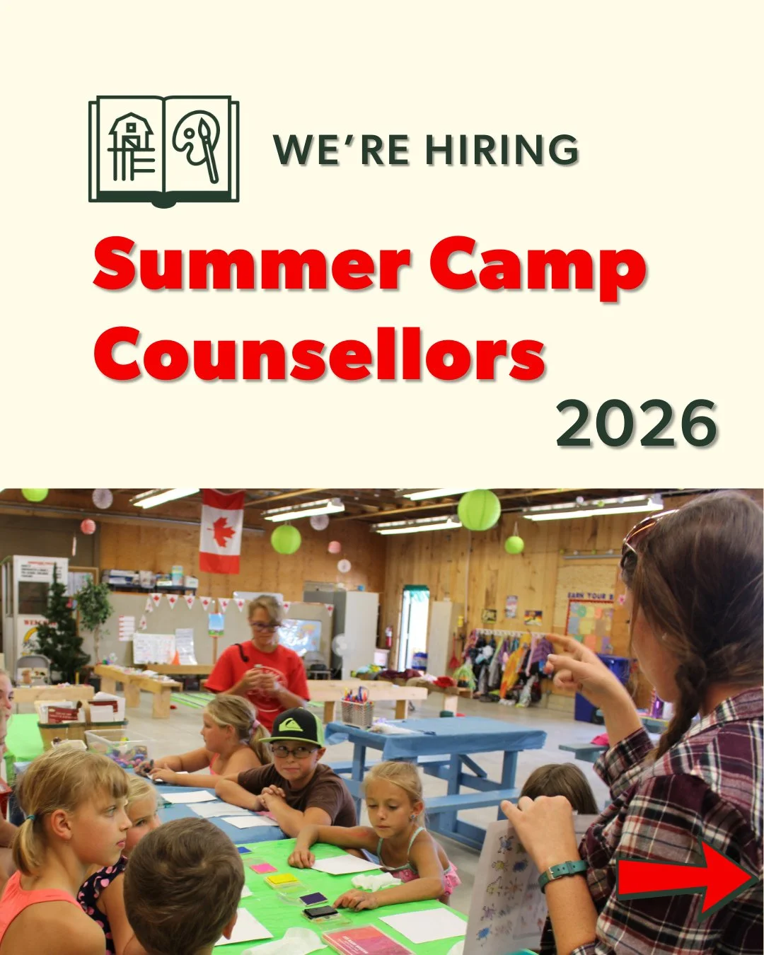 🌞 We're Hiring! Summer Camp Counsellors Wanted! 🌿⁠
⁠
The Ancaster Agricultural Society is looking for enthusiastic and energetic Summer Camp Counsellors to be leaders of our exciting day camp this summer!⁠
⁠
📅 Position Duration: Full-time from Jun