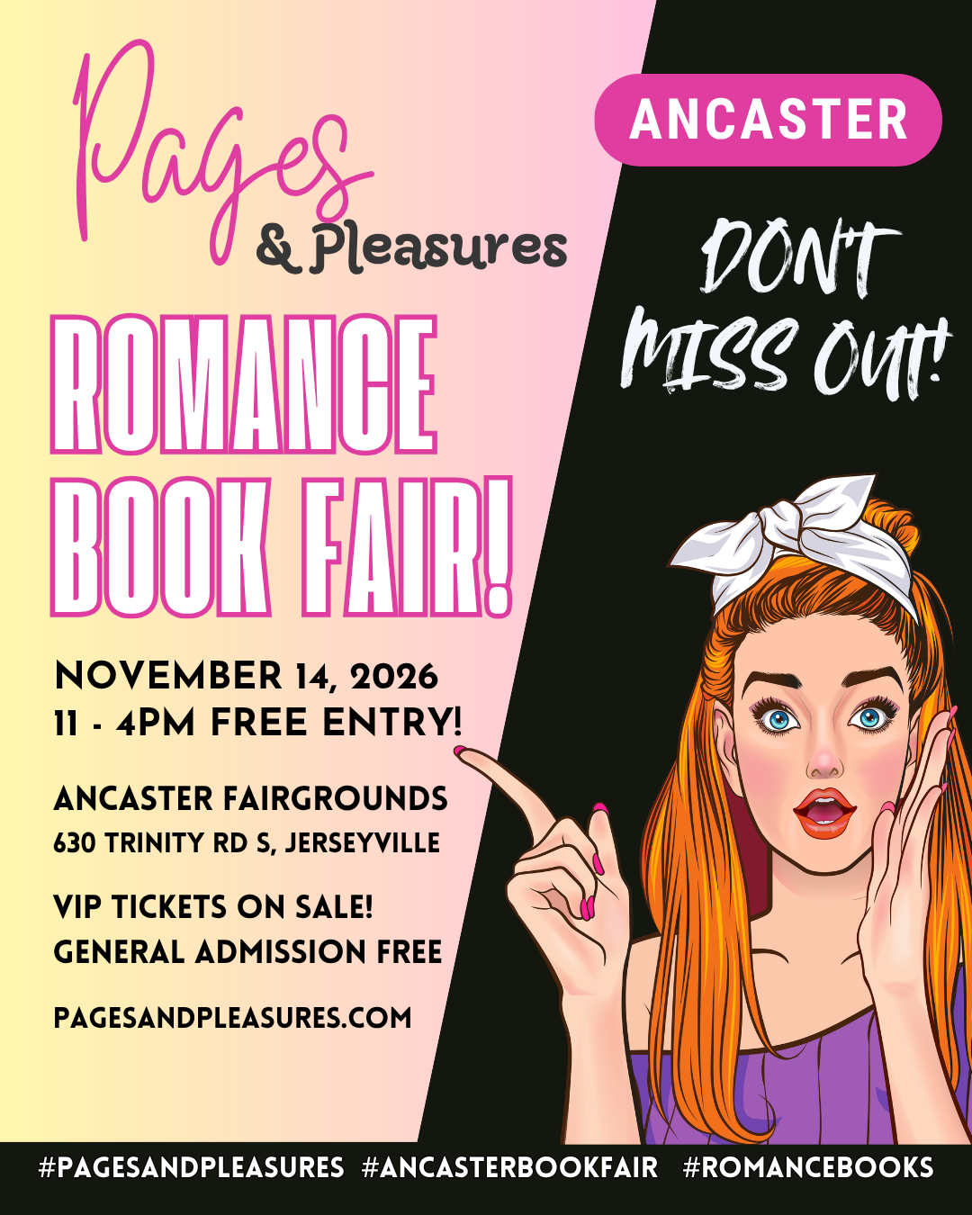 Pages & Pleasure, Romance Book Fair