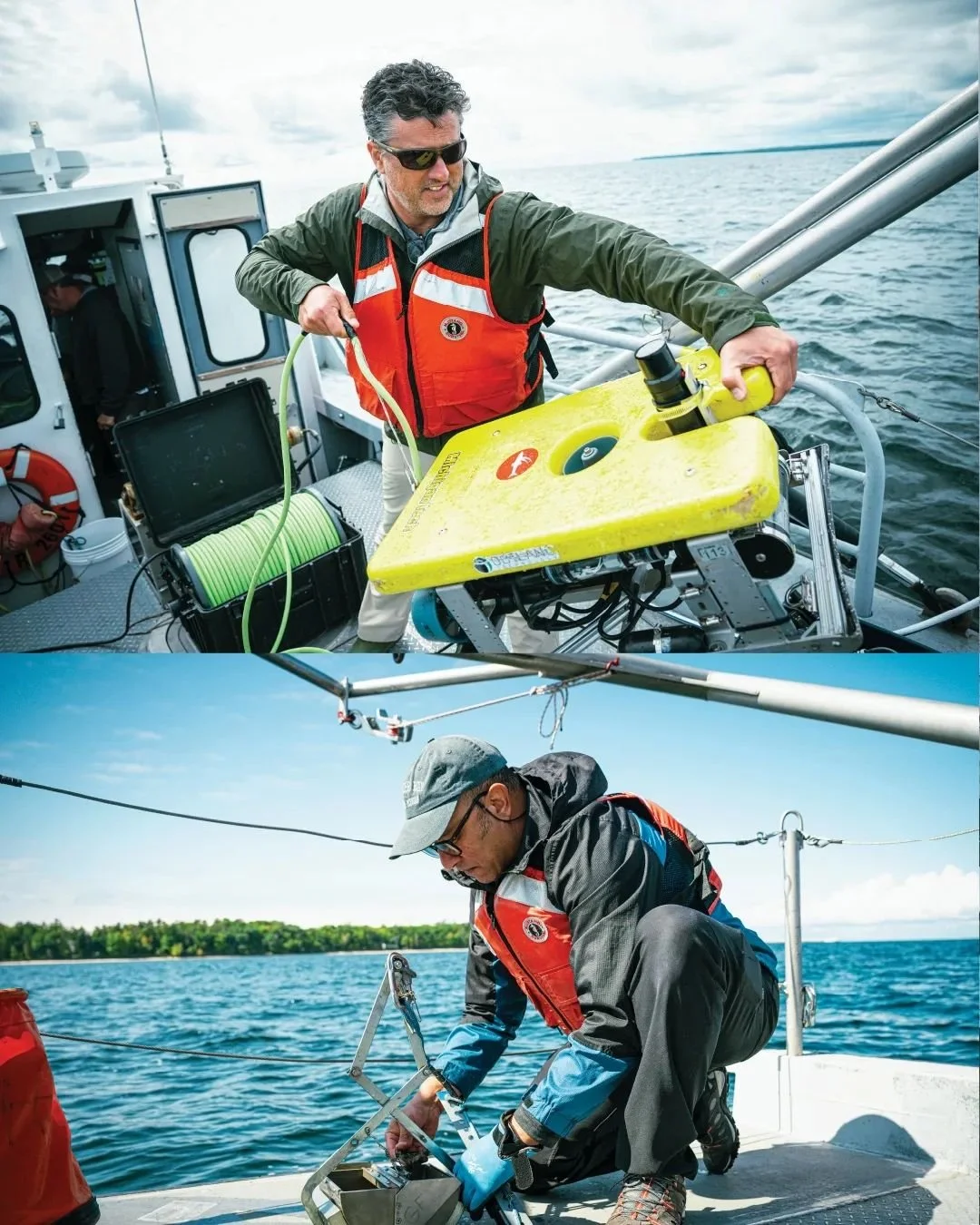 My camera is thankful it wasn't salt water and I was just happy to be there.

Field research is always a great time.