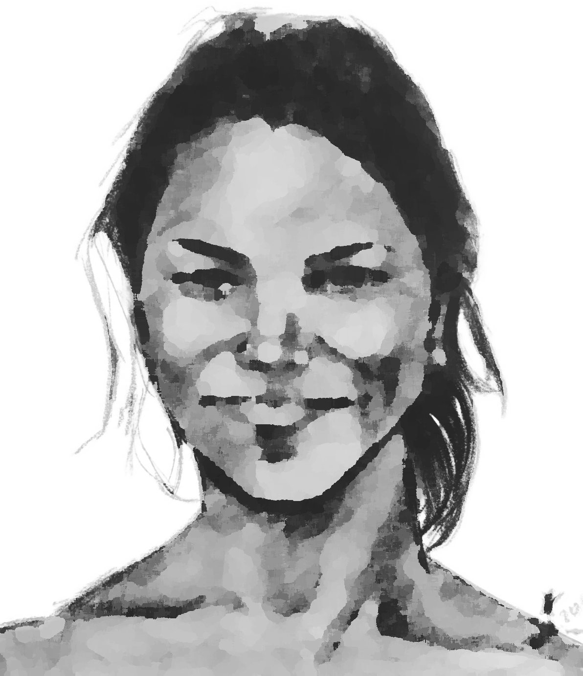 Portraits and other drawings