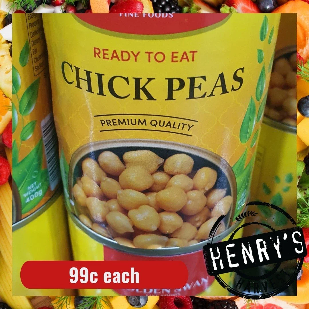🔥 TUESDAY SPECIALS | BOTH STORES 🔥
🕗 Open 8am &ndash; 6pm

Great value pantry favourites available today 👇

🥫 Chick peas 400g &ndash; 99c each
🍜 Kent chicken noodle soup &ndash; 3 packs for $1
🥜 Pistachio cream &ndash; $9.99 each
🥜 Sesh nut m