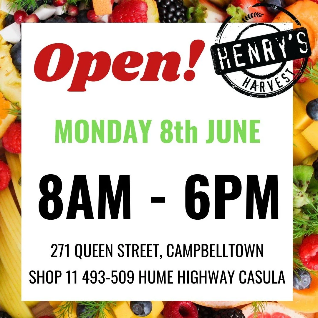 🛒 WE'RE OPEN THIS MONDAY! 🛒

Need to stock up on fresh fruit, vegetables, groceries, and all your favourites? We've got you covered!

📅 Monday 8th June
⏰ 8:00am &ndash; 6:00pm

📍 Campbelltown Mall
271 Queen Street, Campbelltown NSW 2560

📍 Casul