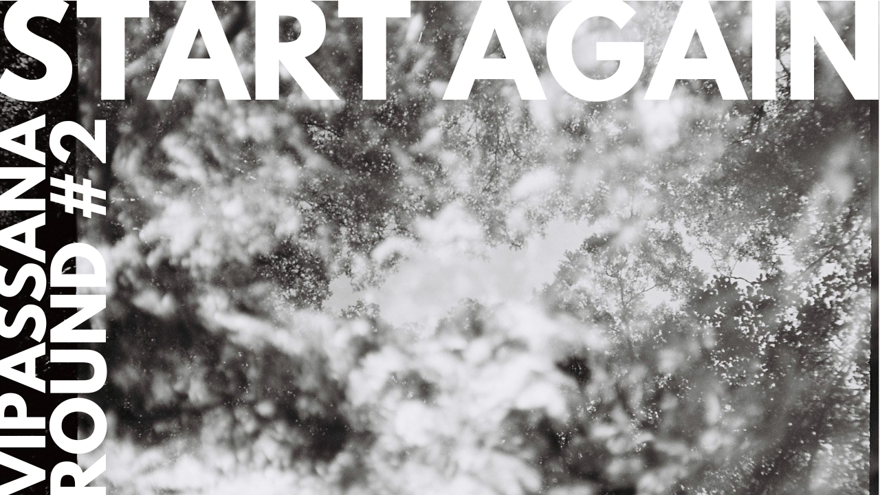 Start Again: Vipassana — Round #2