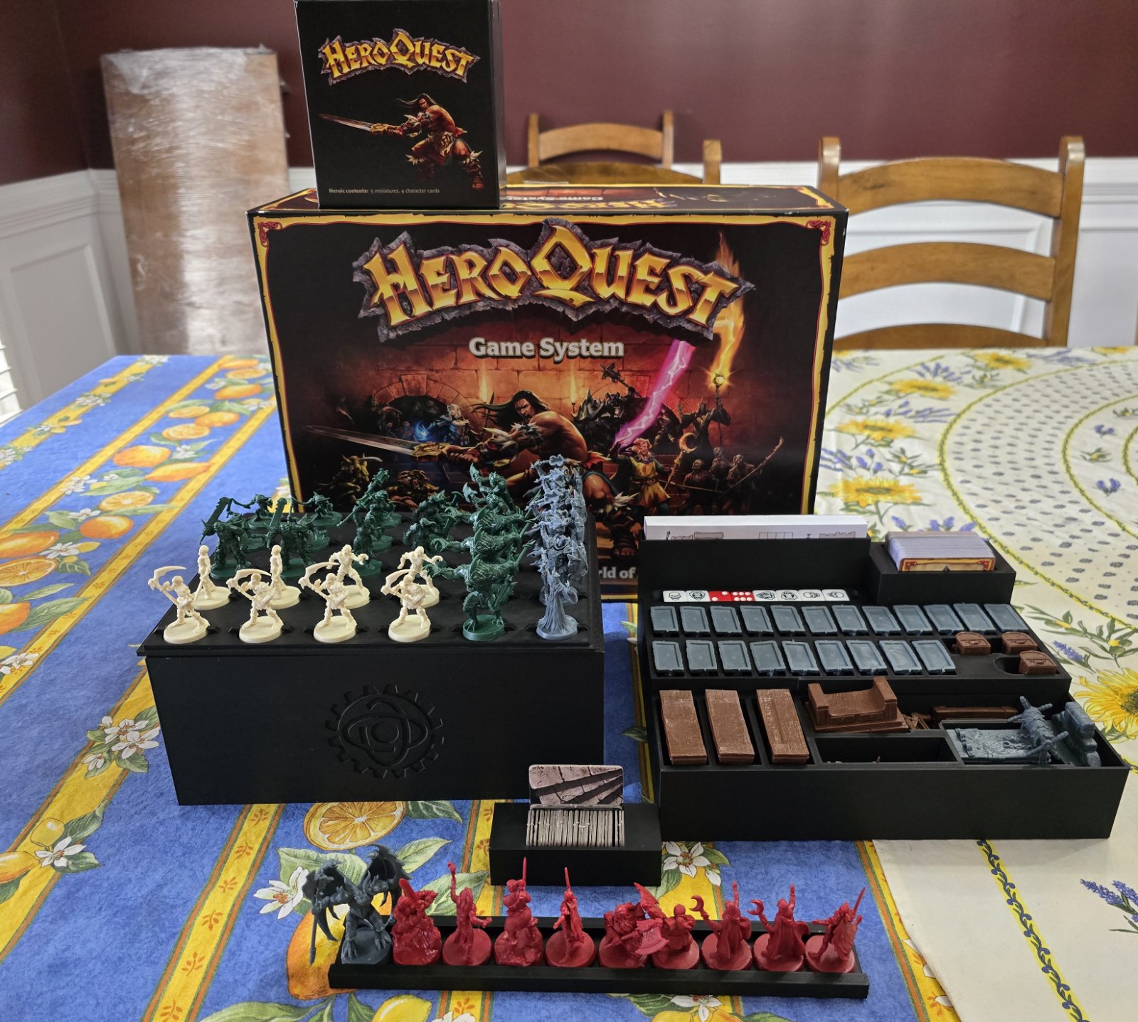 HeroQuest Box Insert Set