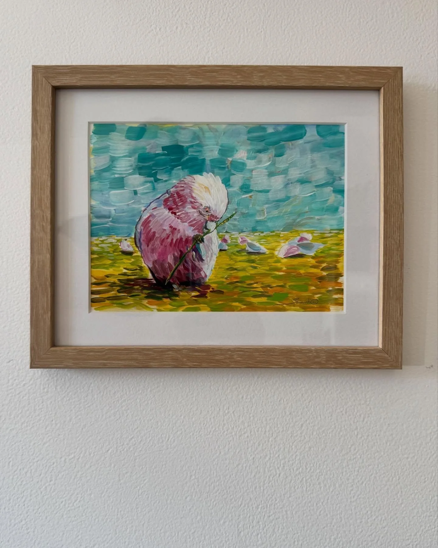 Don&rsquo;t be a galah. 

Get in quick for this Van Gogh inspired piece.