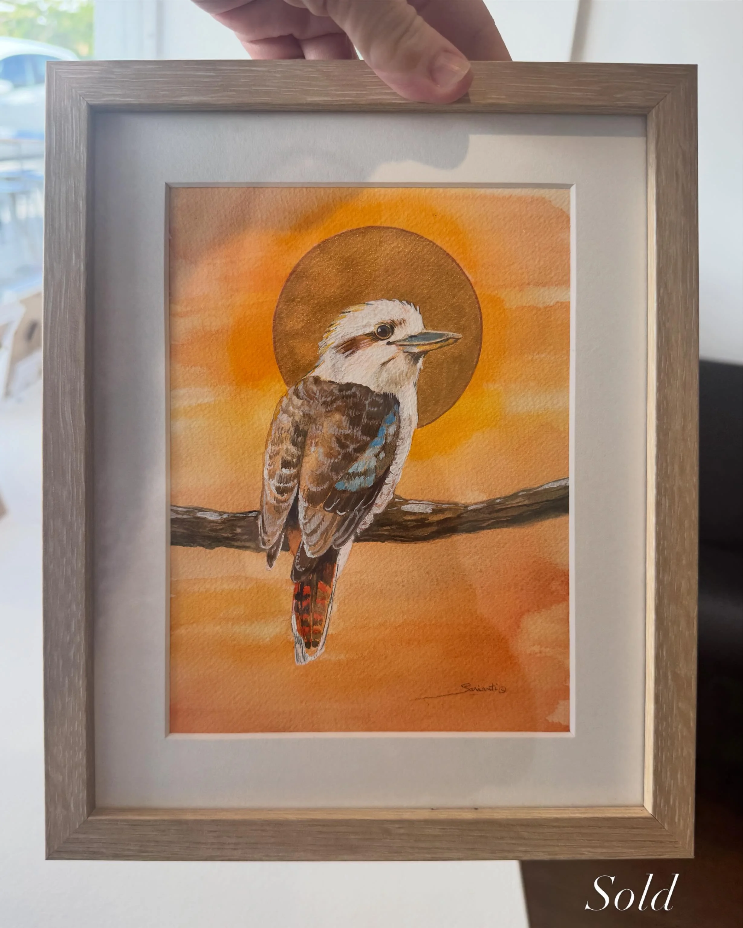 Happy days ahead, by @sariantidesigns 
now sold

Thanks to the lovely Jen for supporting artists and small business