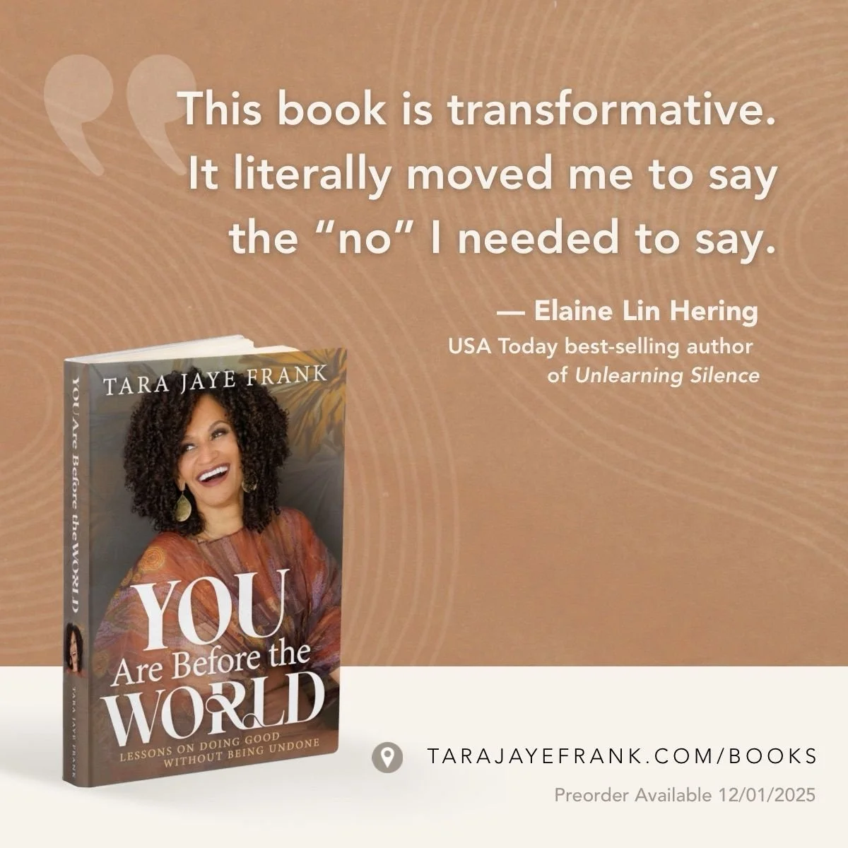 A Precious Pre-Read: Mapping the Lessons of You Are Before the World