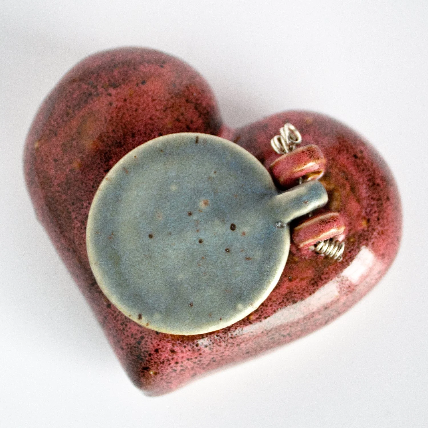 Heart Box [Speckled Rose]