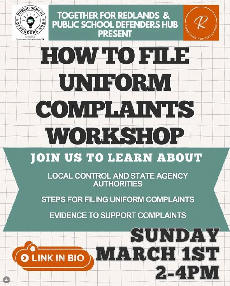 Know Your Rights: How to File a Uniform Complaint