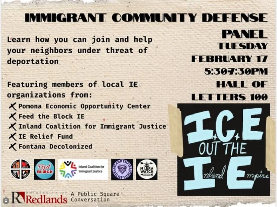 Immigrant Community Defense Panel