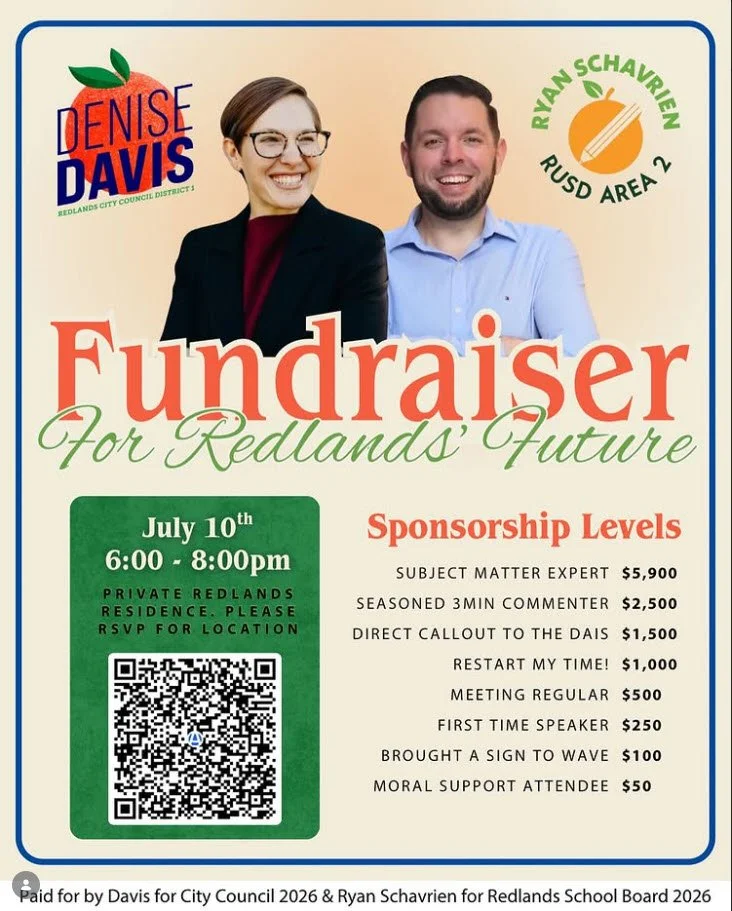 Fundraiser For Redlands Future