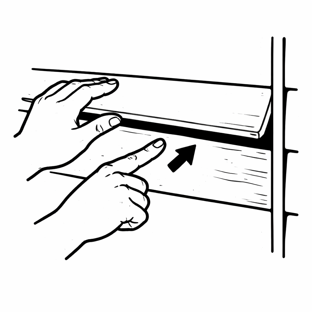 Inspecting house siding for loose panels or gaps that could allow water entry