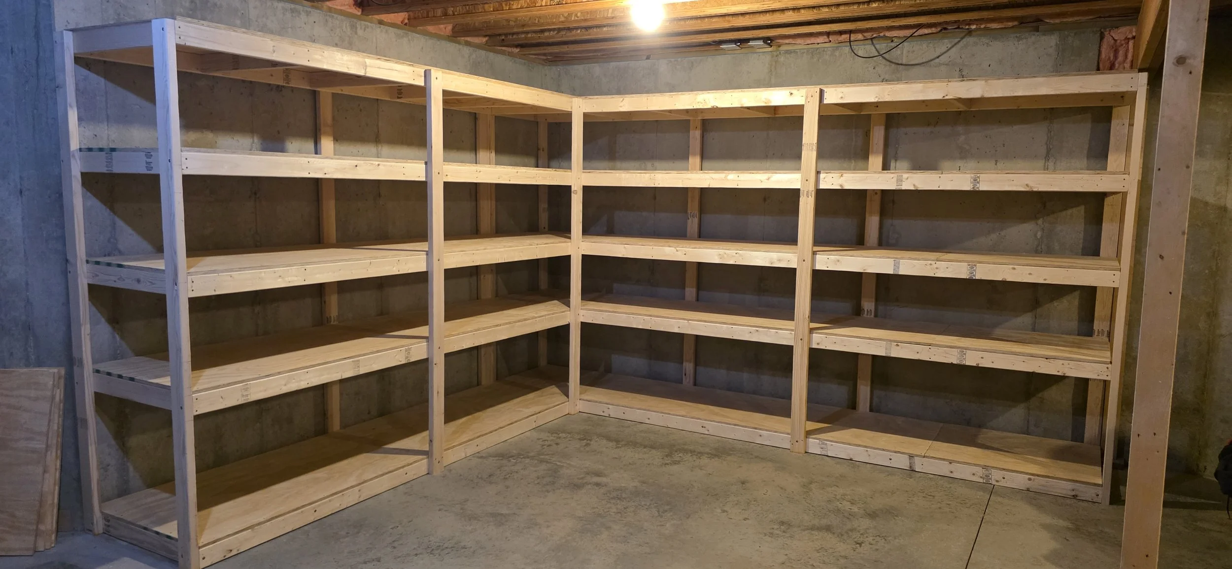 Built-In Shelves Project