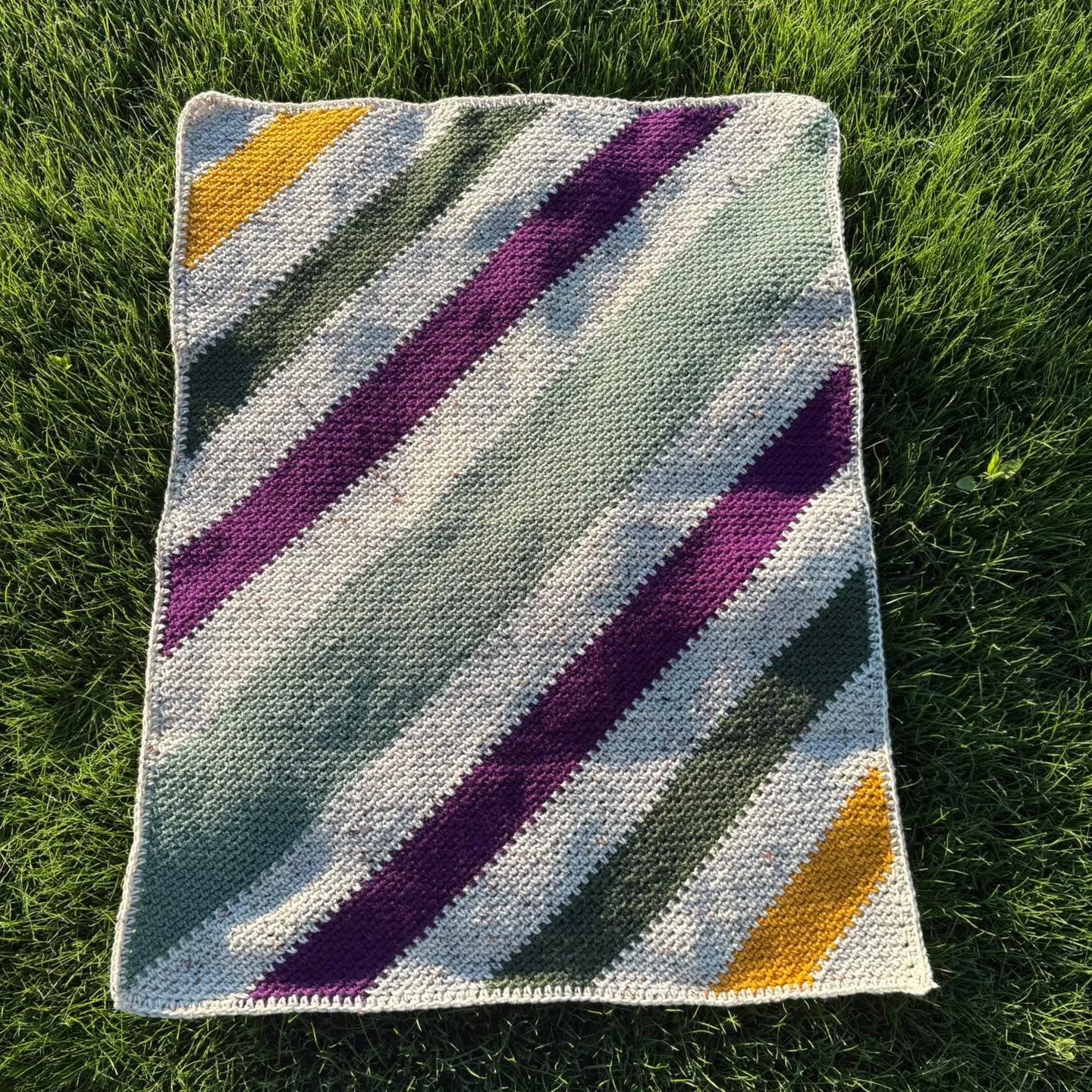 π± a completed crochet project?! Say it ain’t so π€£ so many of my friends are welcoming little blessings into their lives, I have several baby blankets in production! I can’t decide the best way to display these for a picture, so welcome